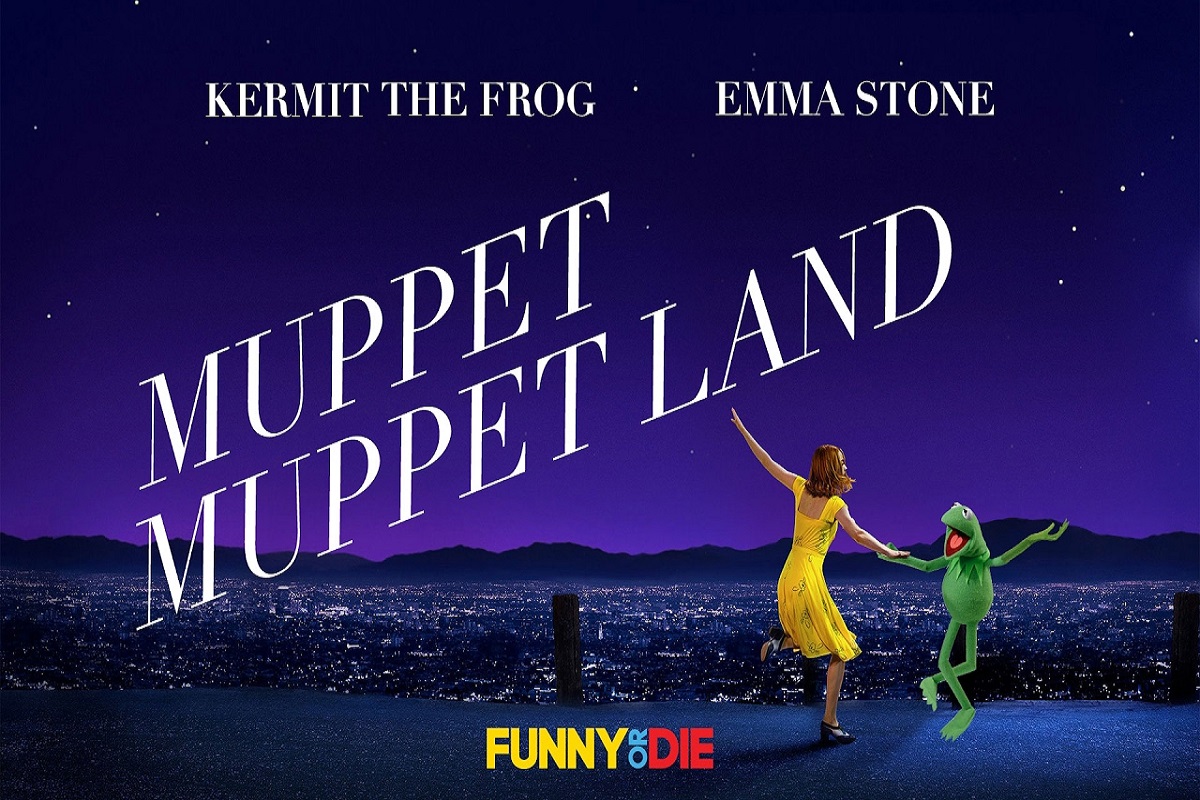 Caco O Sapo substitui Ryan Gosling em Muppet Muppet Land